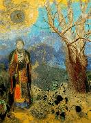Odilon Redon The Buddha, oil painting reproduction